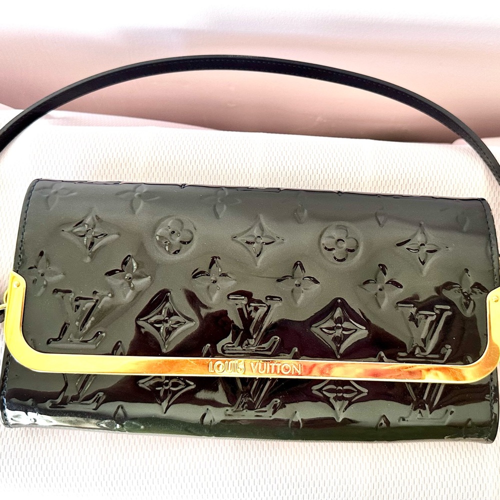 Louis Vuitton vernis black/navy bag